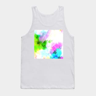 Abstract watercolor paint Tank Top